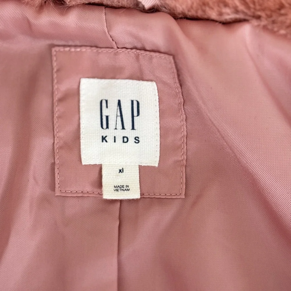 GAP Kids Jacket Size XL (12-13 Yrs) Youth Outerwear Hooded Casual Zip Coat Girls